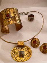 Load image into Gallery viewer, Enchanted Cuff Bracelet -  Brass
