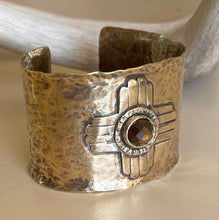 Load image into Gallery viewer, Enchanted Cuff Bracelet -  Brass
