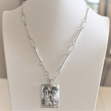 Load image into Gallery viewer, St. Francis of Assisi Church, Fine Silver Pendant Necklace with Handcrafted Chain
