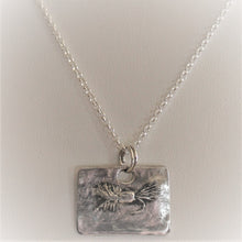 Load image into Gallery viewer, Fly Fishing Pendant for Men or Women, Fine Silver
