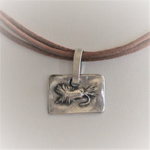 Load image into Gallery viewer, Fly Fishing Pendant for Men or Women, Fine Silver
