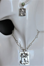 Load image into Gallery viewer, St. Francis of Assisi Church, Fine Silver Pendant Necklace with Handcrafted Chain
