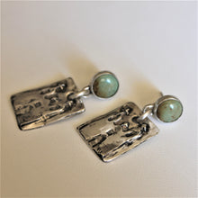 Load image into Gallery viewer, St. Francis of Assisi Mission Turquoise Pendant Earrings
